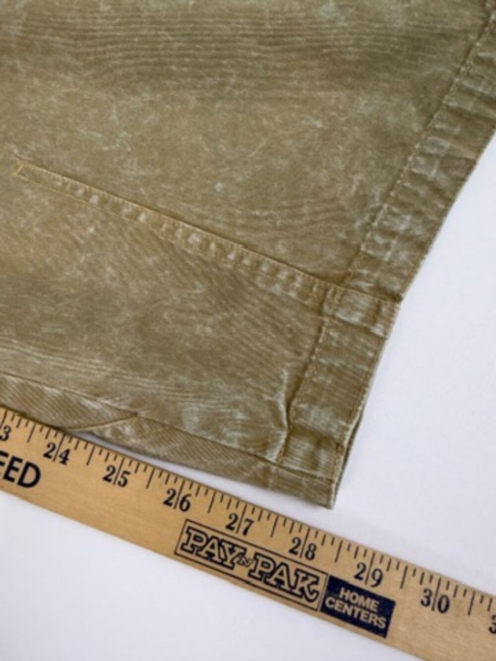 BDG Mineral Wash Utility Barrel Pants Green Tan Size L - Picture 3 of 6